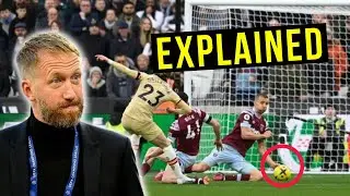 Soucek Handball Penalty West Ham vs Chelsea | Explained