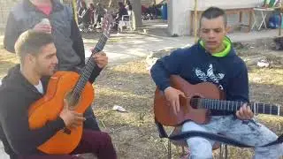 Yo y mi tio el chino tocando