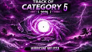 The Track of Hurricane Melissa