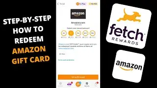 How Redeem AMAZON Gift Card On Fetch Rewards [UPDATED 2025]