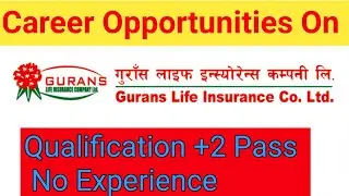Career Opportunities on Guras Life Insurance Company || Guras Life Insurance company vacancy notice