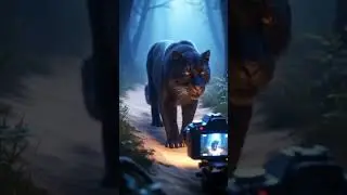 Panther's Photo Shoot Gone Astray #animatedcontent