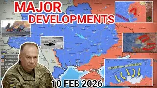 Big Moves Today | Ukraine Strikes South as Russia Pushes Kupyansk [10 February 2026]
