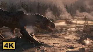 65 (2023) - Ending Big Dinosaur Fight Scene [4K]