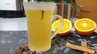 Como fazer Vinho Quente Alem&atilde;o  │ Wei&szlig;er Gl&uuml;hwein │  Receita Simples