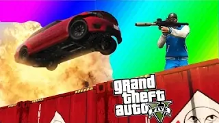 VanossGaming GTA 5 Online Funny Moments - Basketball, Social Experiment, & Pranks! Garry's Mod