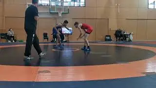 Auckland wrestling champs 2023 - u17, 60kg. First fight.