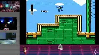 Testing out the new setup, then a run of Mega Man IV gameboy, then some Mechwarrior later!!! Happy F