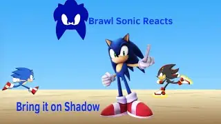 Brawl Sonic Reacts to Sonic VS Shadow Multiverse wars