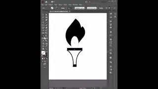 MAKE olympic torch vector in Adobe Illustrator: Step by Step AND  SIMPL Hacks You'NEED TO MAKE IT