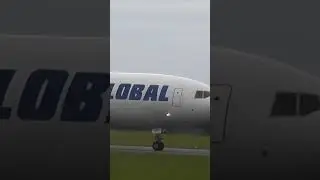 MD-11F Landing @ Doncaster Airport,    Western Global Airlines