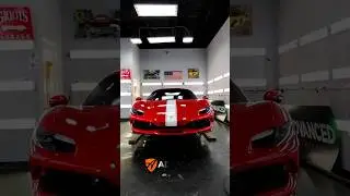 2026 Ferrari 296 GTS in Rosso TRS. Paint corrected  / Liquid ppf  / Ceramic coated