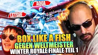 LETSHE mit dem 1VS3 CLUTCH gegen AQUAS TEAM | Winter Royale Sonntag FINALE Teil 1