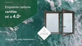 Faites le choix de menuiseries alu &agrave; faible impact carbone, compatibles RE2020