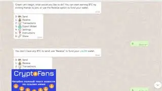 WhatsApp интегрирует биткоин и Litecoin?
