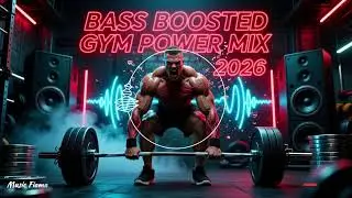 FITNESS WORKOUT MUSIC 💪 Bass Boosted Gym Power Mix 2026 | Nonstop Hardstyle & EDM for Max Lifts