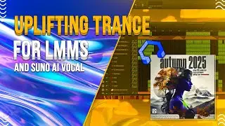 🎹 amazing uplifting trance template for LMMS and Suno ai vocal numer zero goig down