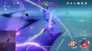 Electro Traveler lvl 90  VS Raiden Shogun Weekly Boss lvl 90 | Genshin Impact