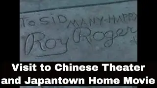 SUMMER 1960’S HOME MOVIE  HOLLYWOOD, LOS ANGELES, SANTA BARBARA, LITTLE TOKYO’S NISEI WEEK  33252