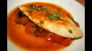 Cook With Me: Lemon and Thyme Seabass w/ Tomato and Herb Salsa
