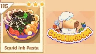 Cookingdom Level 113 Squid Ink Pasta | Game Walkthrough🎮