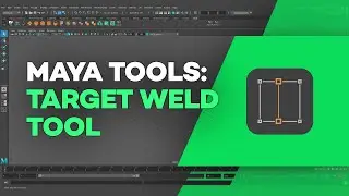 Maya's Target Weld Tool