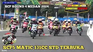 FULL RACE‼️SCP5 MATIC 131CC STD TERBUKA, FALLAH ACIL TEAM WGS FAMS BOS ARIE MANAGEMENT TERCEPAT
