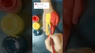 Belgium Flag 🖤💛❤️ love for Belgium #belgium #short #draw #satisfying #drawwithanabiamehboob