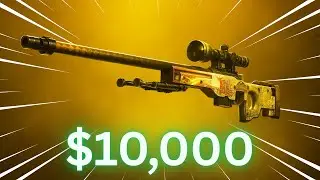 I HIT A 0.01% DRAGON LORE FOR 10k! (CSGOStake)