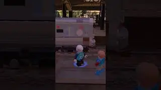 Is Quicksilver faster than the Train in LEGO Marvel Games