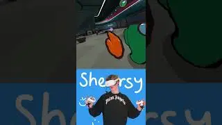 IM TOO GOOD AT AMONGUS VR #shorts