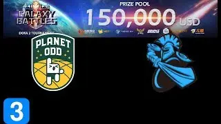 Planet Odd vs Newbee Game 3  Galaxy Battles Highlights Dota 2