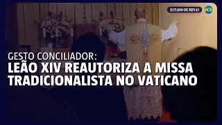 Em gesto conciliador, Le&atilde;o XIV reautoriza a missa tradicionalista no Vaticano