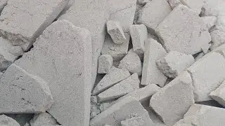 ASMR: sand + chalk combo texture slab 💯💯😍 satisfying crumbling.