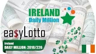 Ireland DAILY MILLION lotto results 23 April 2018   226