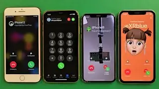 FaceTime Incoming call & Outgoing call iPhone 7 iPhone 11 iPhone X iPhone 16 PM