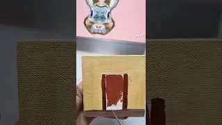 easy acrylic painting.#art #painting #drawing #creative #acrylicpainting #viralshorts