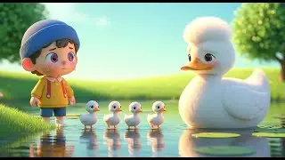 Five Little Ducks Went Out to Play | Fun Counting Song for Kids | Mother Duck Nursery Rhyme