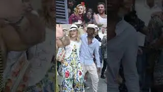 Madonna is glowing at 67 with boyfriend akeem morris in italy