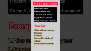 what is composite material? Types #top #project for btech and mtech #civilengineering