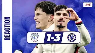 GARNACHO & NETO SAVE CHELSEA! 😱 Cardiff 1-3 Chelsea | EFL Cup Match Reaction