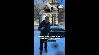 Vehicle fires reported after weekend winter storm