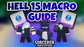 How to macro hell 15 in sorcerer tower defense (tiny task)