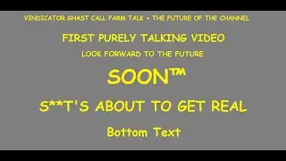 A quick summary of the Vindicator Ghast Call farm + the future of my channel