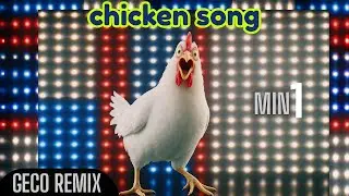 J. Geco - Chicken Song Remix 2025 🐔 | Rooster & Hens Go Wild | Geco Music
