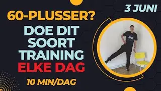 Doe dit soort training ELKE DAG als je 60-plusser bent... (Je zal verbaasd zijn...)