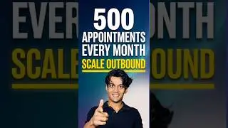 How to Scale Outbound to 500 Appointments a Month (Without Burning Lists)