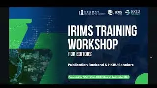 IRIMS Workshop for Editors (2024)