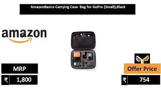 AmazonBasics Carrying Case  Bag for GoPro Small,Black