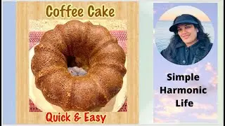 Tasty Coffee Cake perfect for tea time